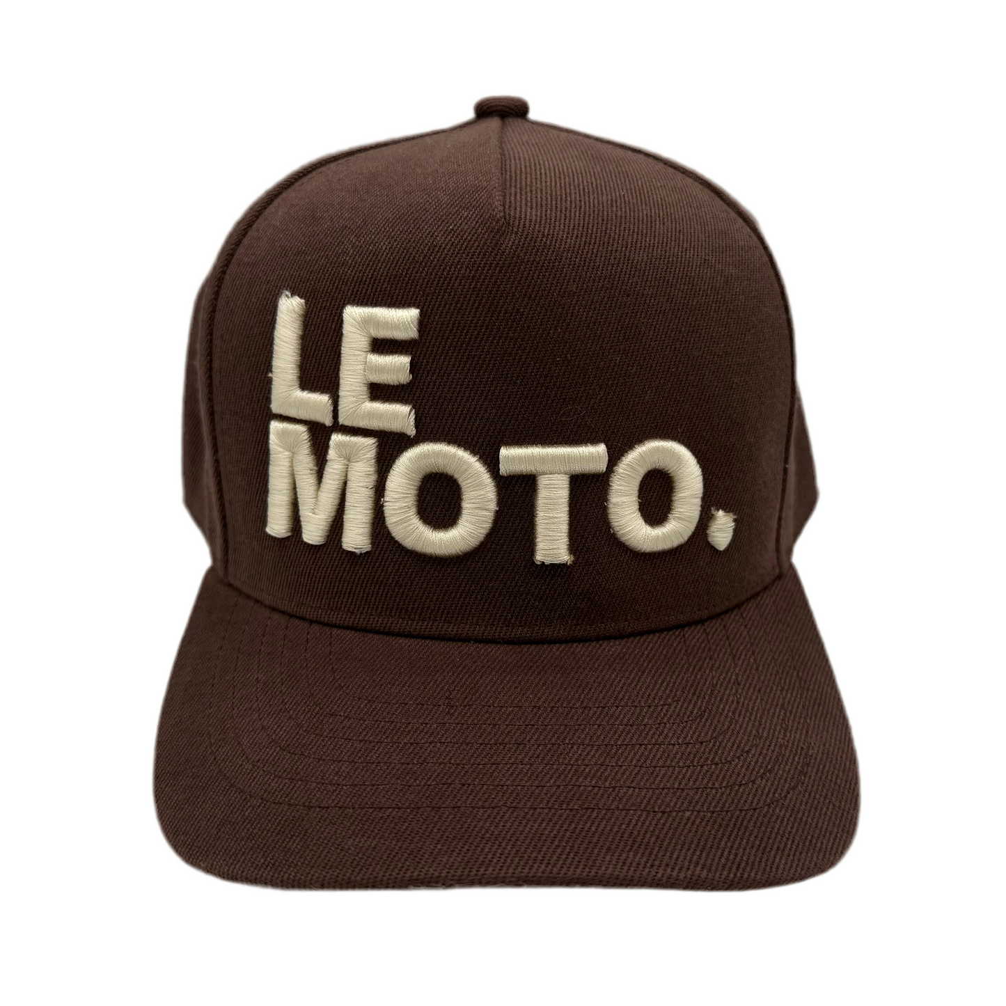 Le Moto x PPSC Trucker Hat in Brown/Cream