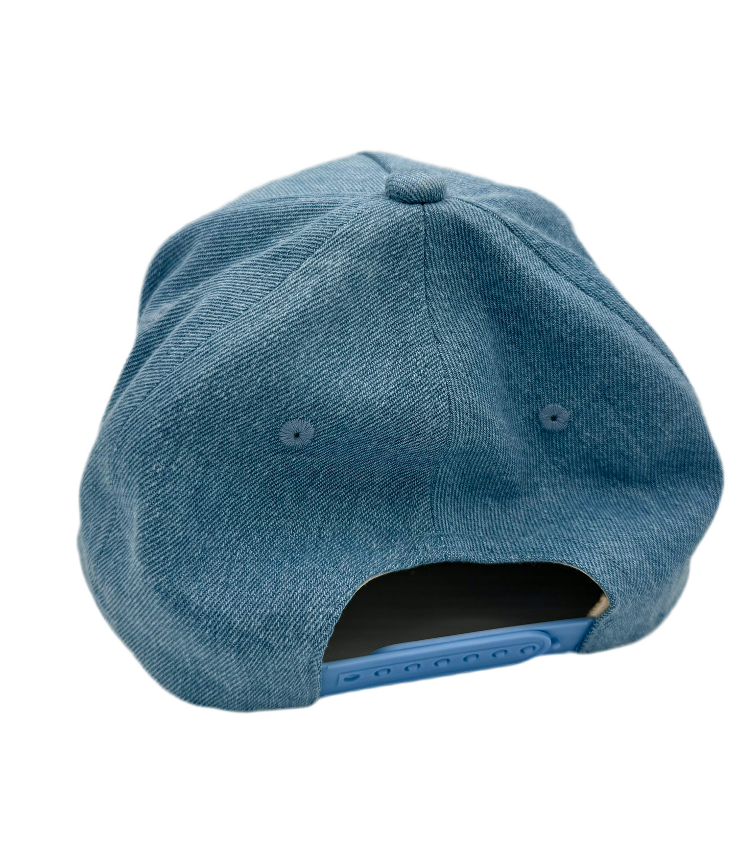 Le Moto x Ping Pong Surf Club Trucker Hat in Denim Blue/Gold