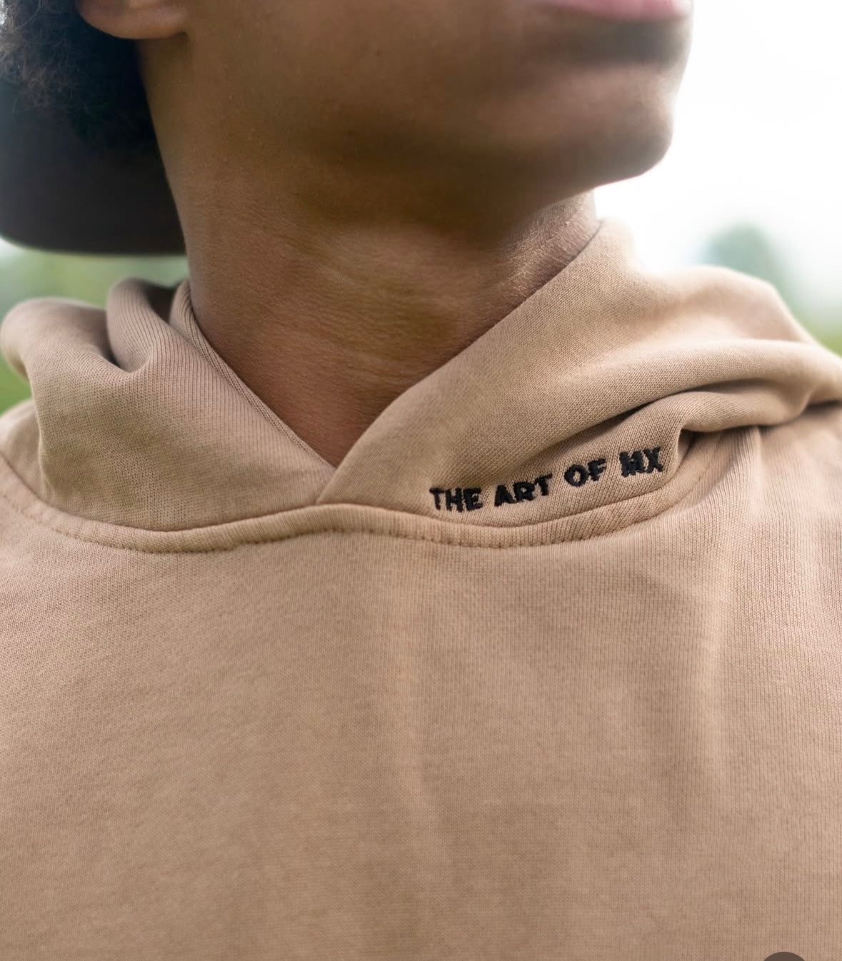 SERIOUS STUDIO HIGH FASHION HOODIE - BURRO