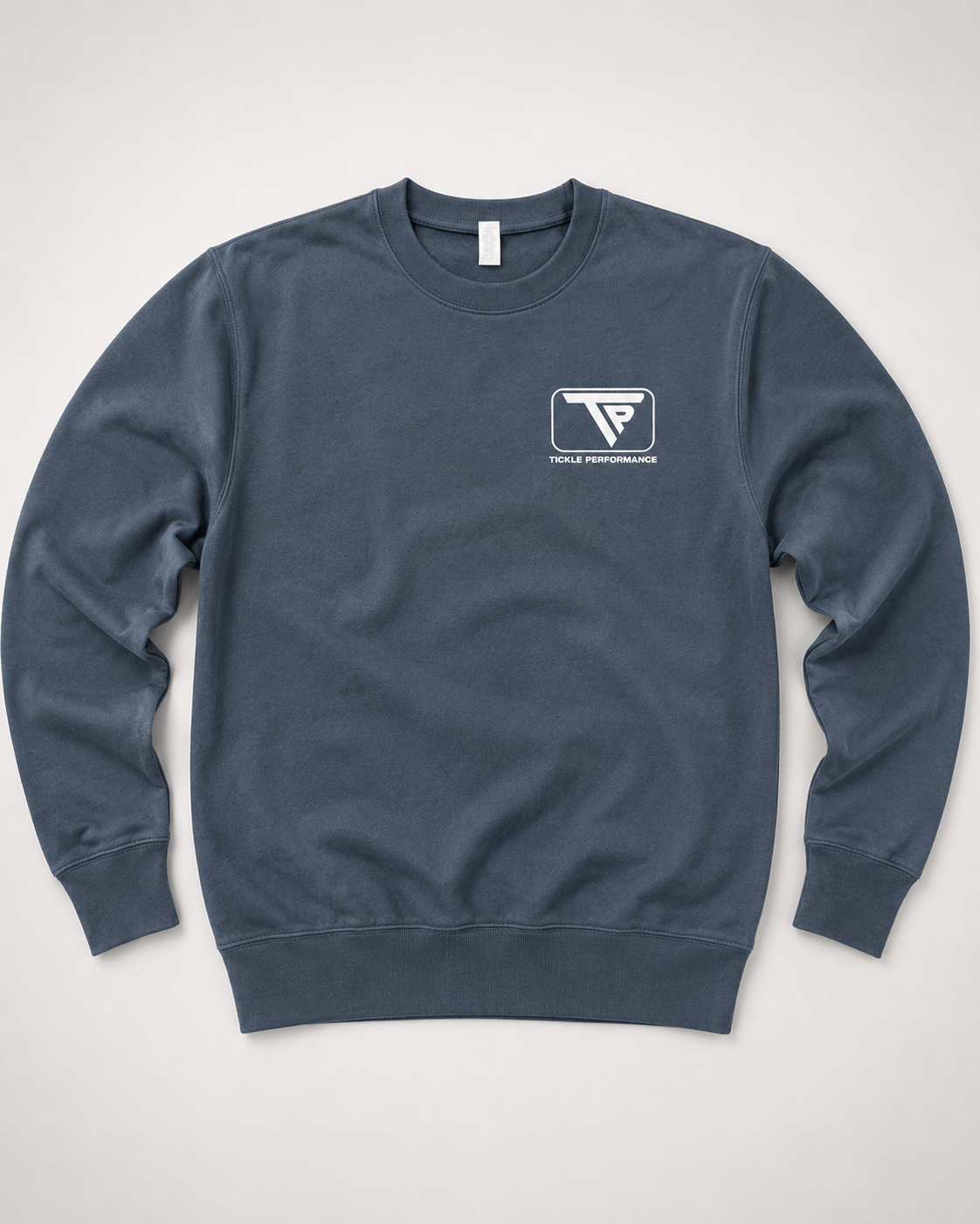 TICKLE PERFORMANCE ULTRA SOFT CREWNECK - FADED BLACK