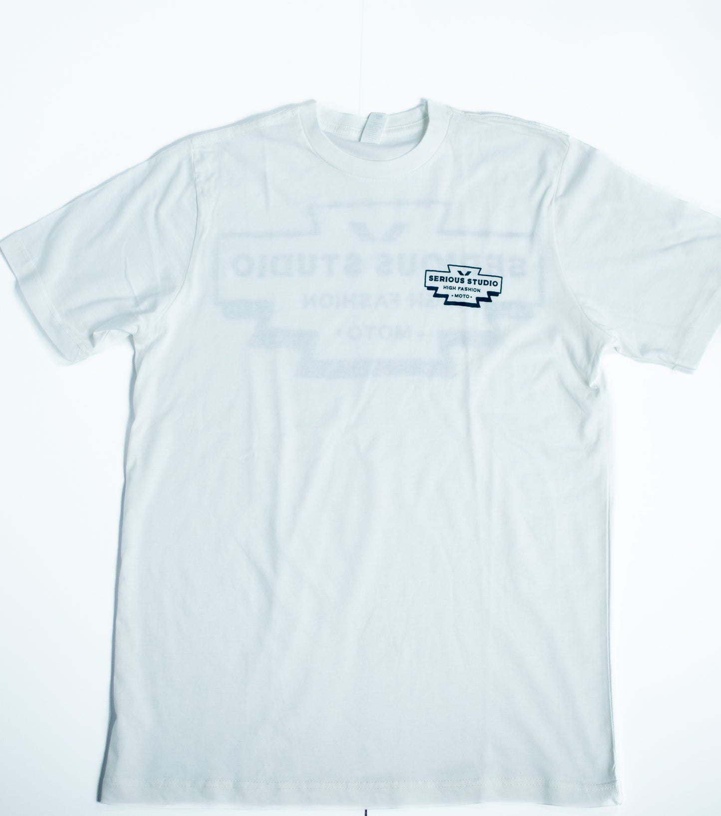 SERIOUS STUDIOS HIGH FASHION TEE - WHITE