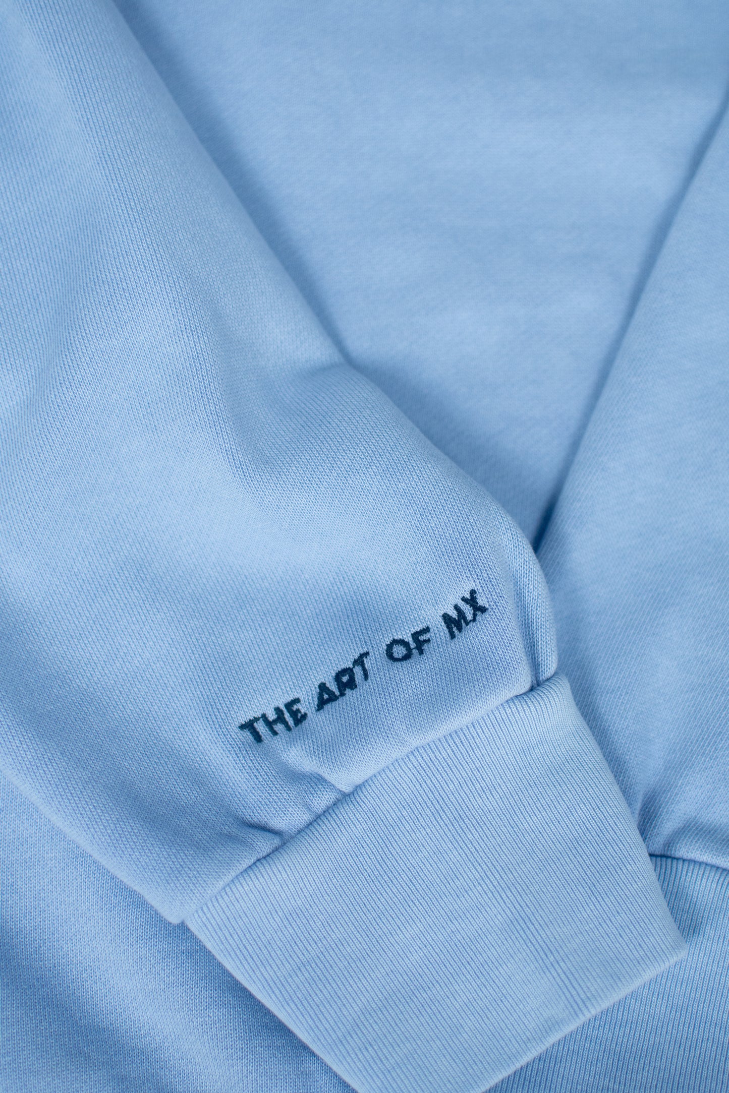 SERIOUS STUDIO ICONIC CREW NECK SWEATSHIRT - PEBBLE BLUE