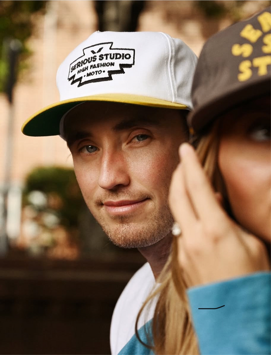 SERIOUS STUDIO HIGH FASHION SNAPBACK HAT