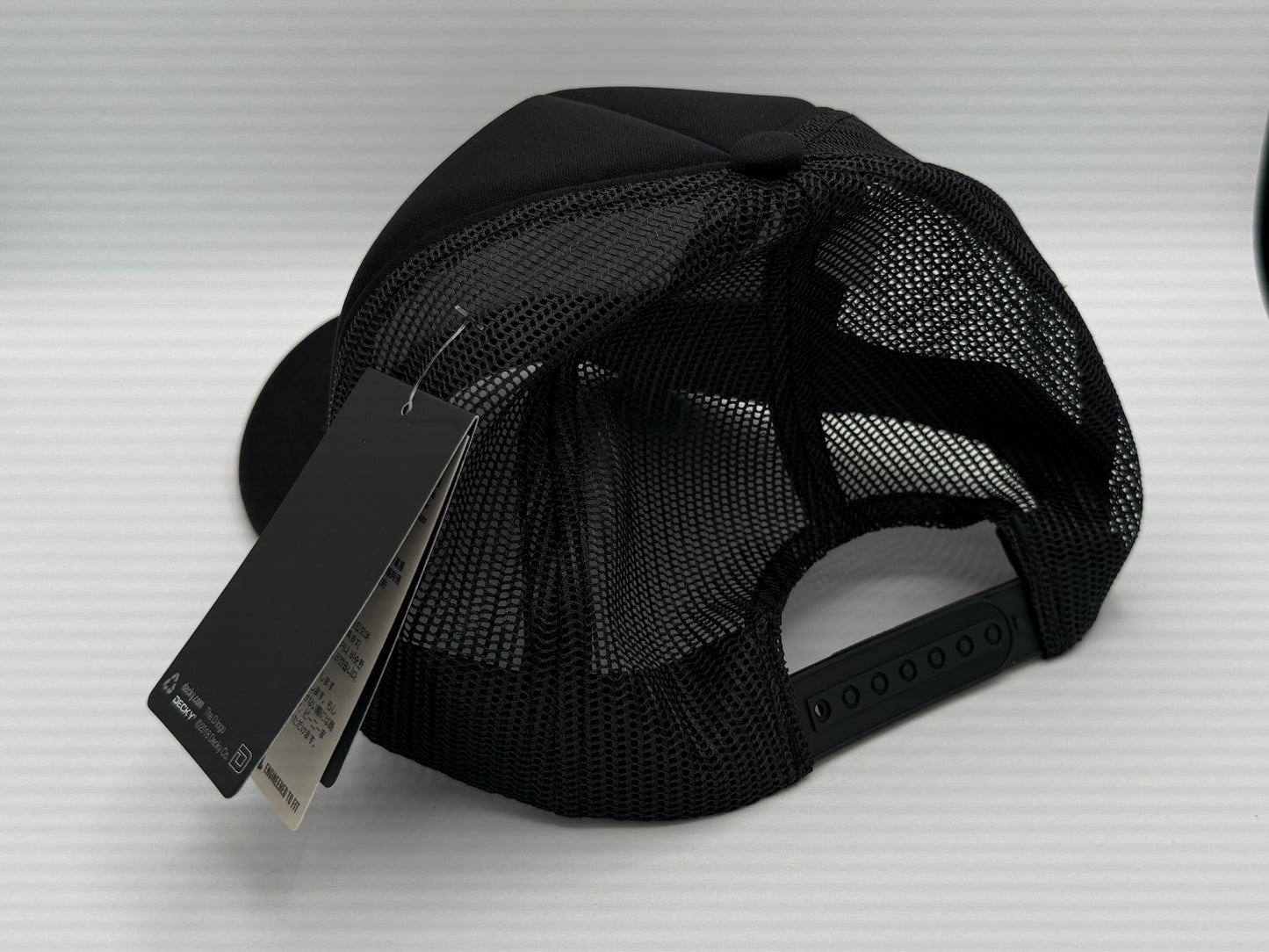 SERIOUS STUDIO “APRES MOTO” FOAM TRUCKER HAT - BLACK